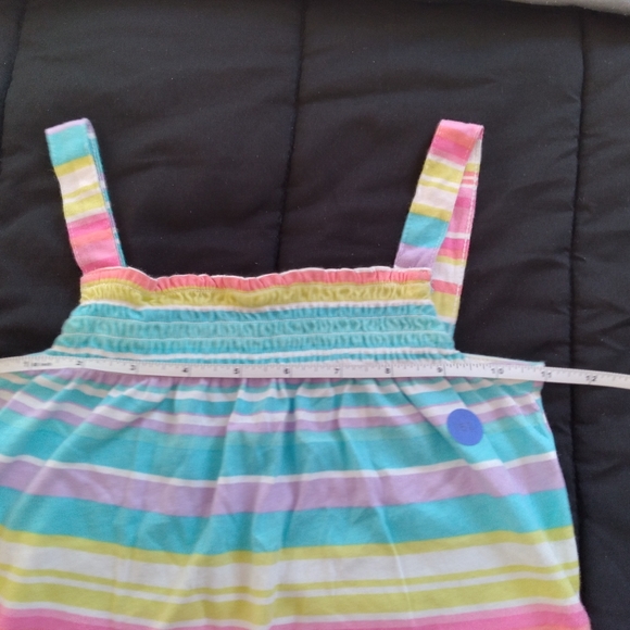 Children's Place Girls Rainbow Tanktop Striped Sleeveless Top Size 5 - Picture 9 of 16